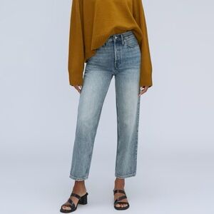 NWT Everlane The Rigid Way-High Jean Size 31 / 27.5 in Inseam SOLD OUT